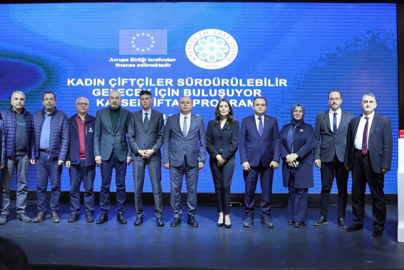 Kayserili kadın &ccedil;ift&ccedil;iler s&uuml;rd&uuml;r&uuml;lebilir gelecek i&ccedil;in buluştu