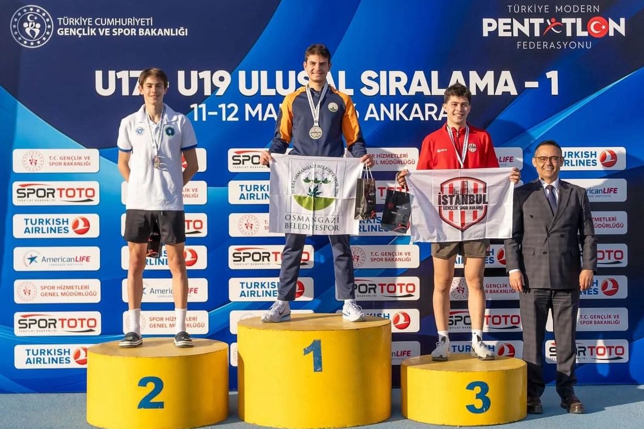 Bursa B&uuml;y&uuml;kşehirli pentatlon sporcusu T&uuml;rkiye ikincisi oldu