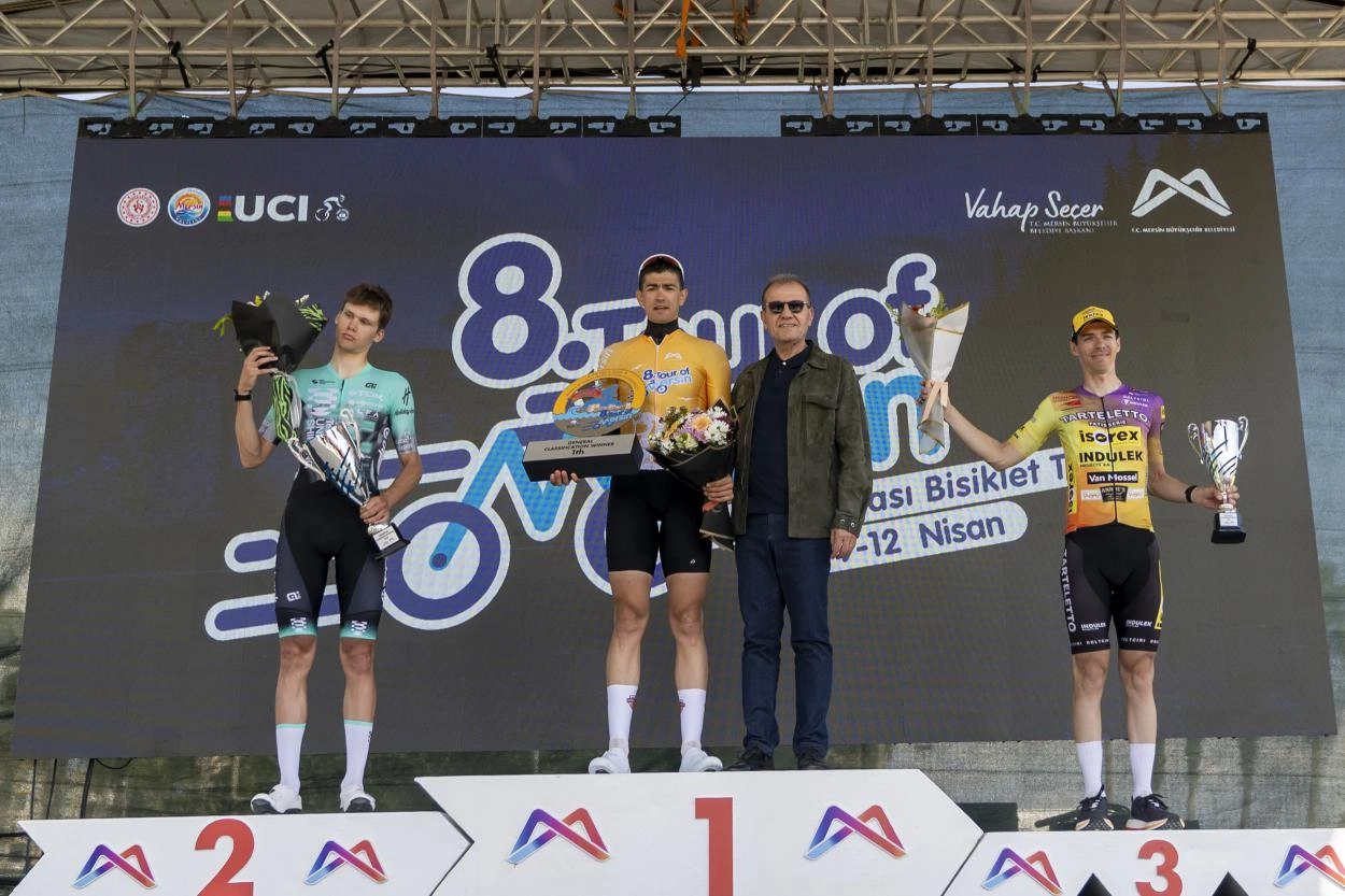 Mersin&rsquo;de bisiklet turu sona erdi