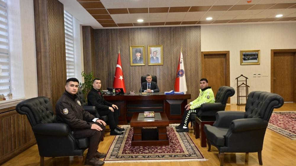Adıyaman İl Emniyet M&uuml;d&uuml;rl&uuml;ğ&uuml;&rsquo;nde personel g&ouml;r&uuml;şmeleri devam ediyor  