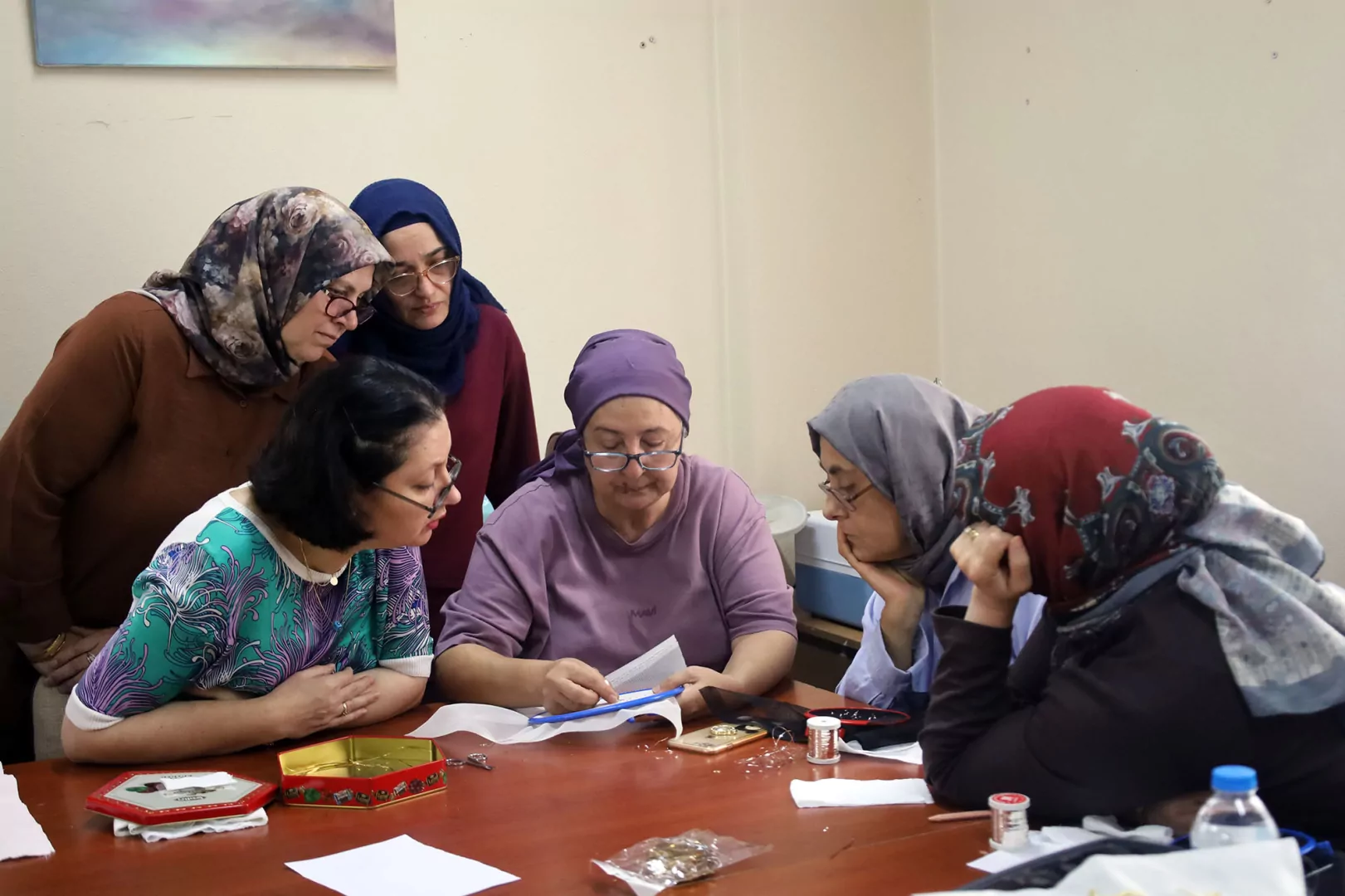 SAMEK&rsquo;te &ouml;ğreniyor, &uuml;retiyor ve geliştiriyorlar