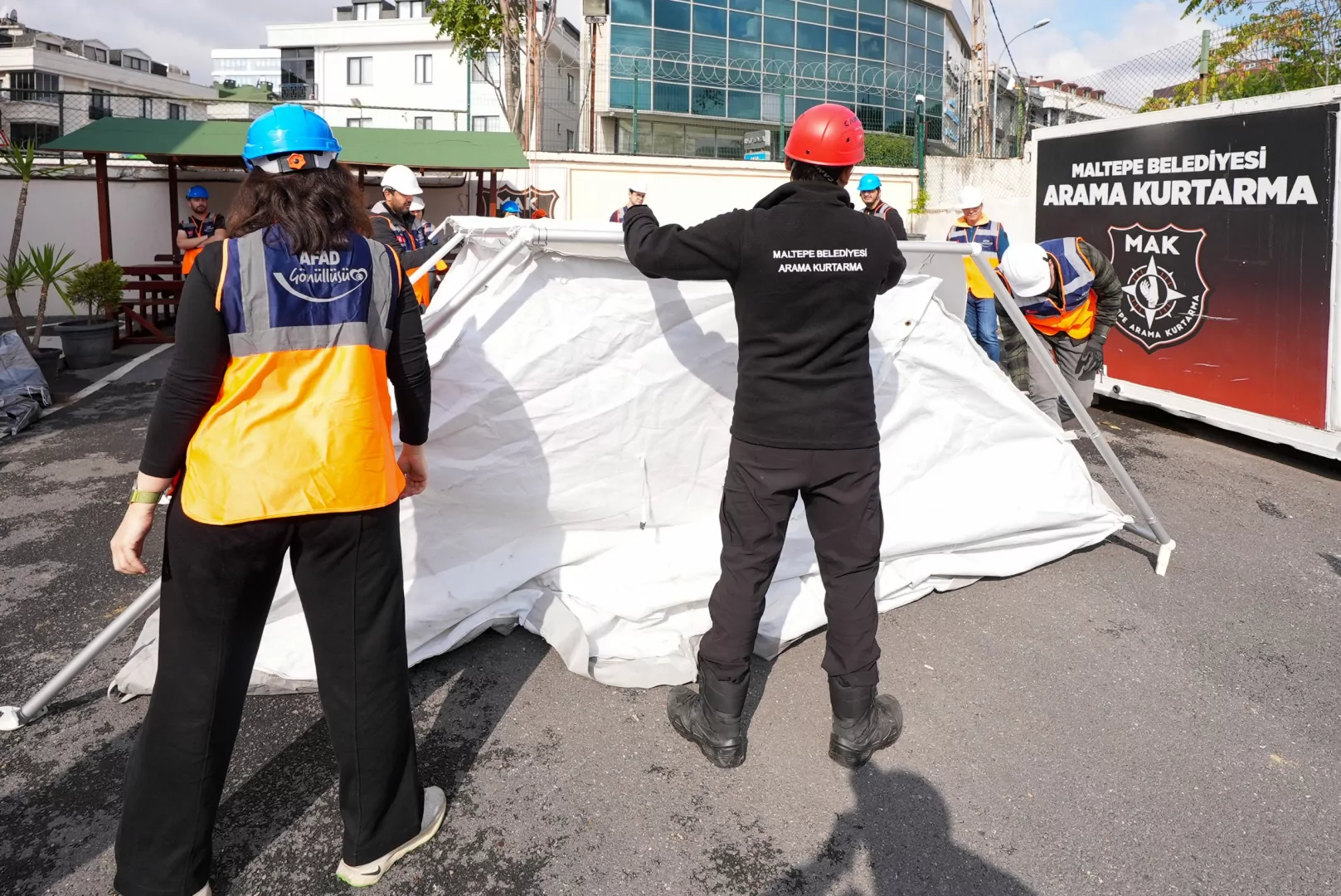 İstanbul Maltepe&rsquo;de afetlere karşı seferberlik s&uuml;r&uuml;yor