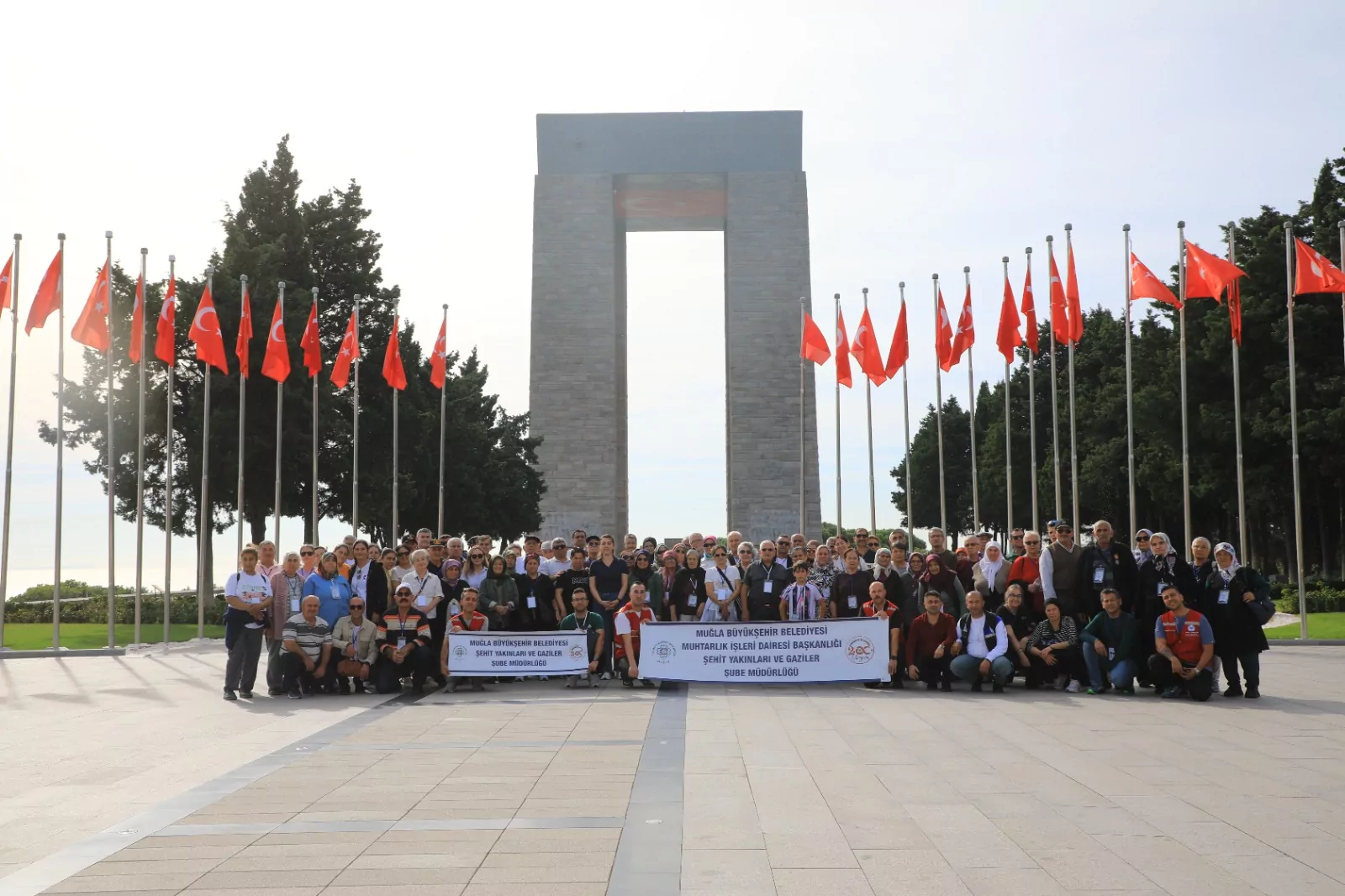 Muğla&rsquo;dan &Ccedil;anakkale&rsquo;ye anlamlı ziyaret