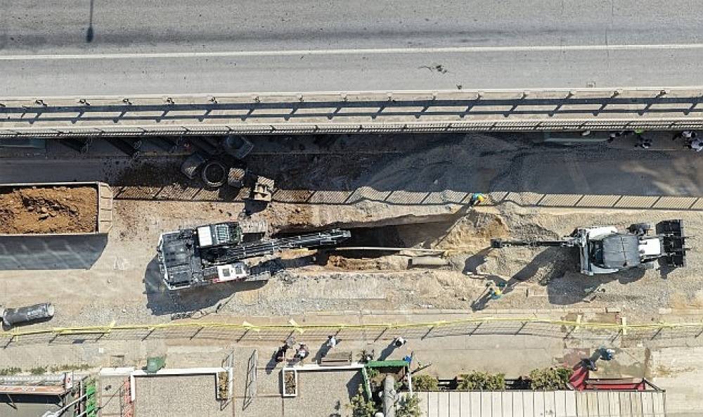 K&ouml;rfez Cahit Zarifoğlu Caddesi'nde Altyapı &Ccedil;alışmaları Tamamlandı