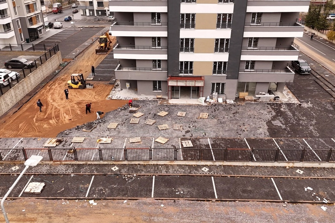 Kayseri Melikgazi'de yaşam alanlarına modern g&ouml;r&uuml;n&uuml;m