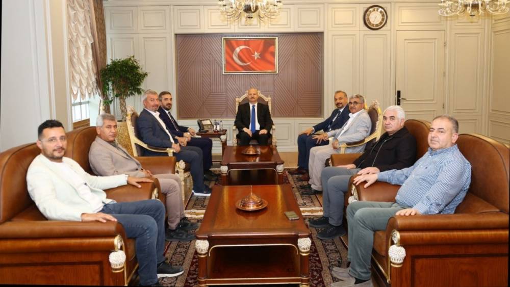 ATSO&rsquo;dan Vali Abdullah K&uuml;&ccedil;&uuml;k&rsquo;e hayırlı olsun ziyareti 