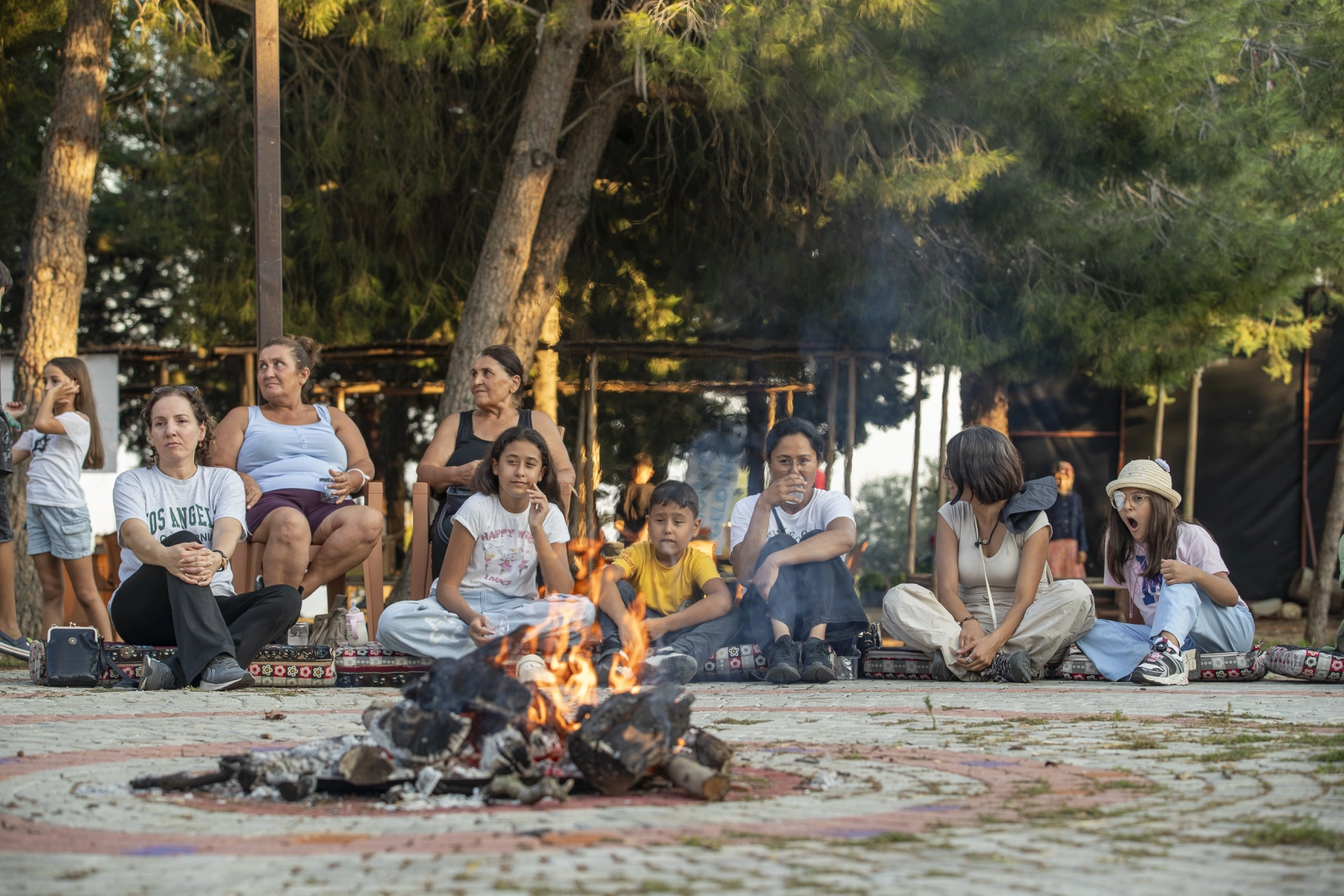 Mersin&rsquo;de anne ve &ccedil;ocuklar doğayla buluştu