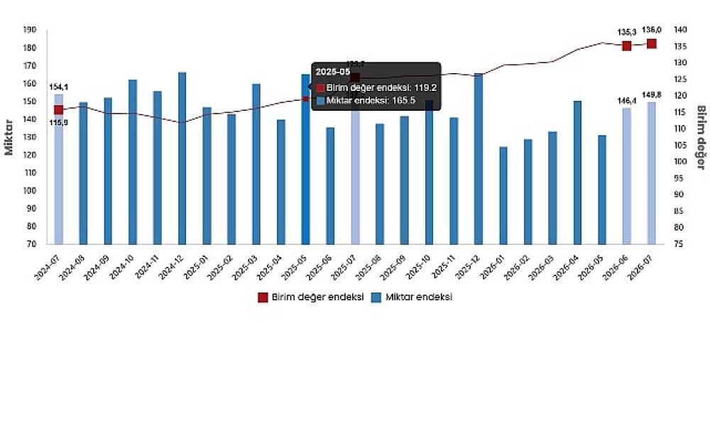 Dış Ticaret Endeksleri, Temmuz 2026