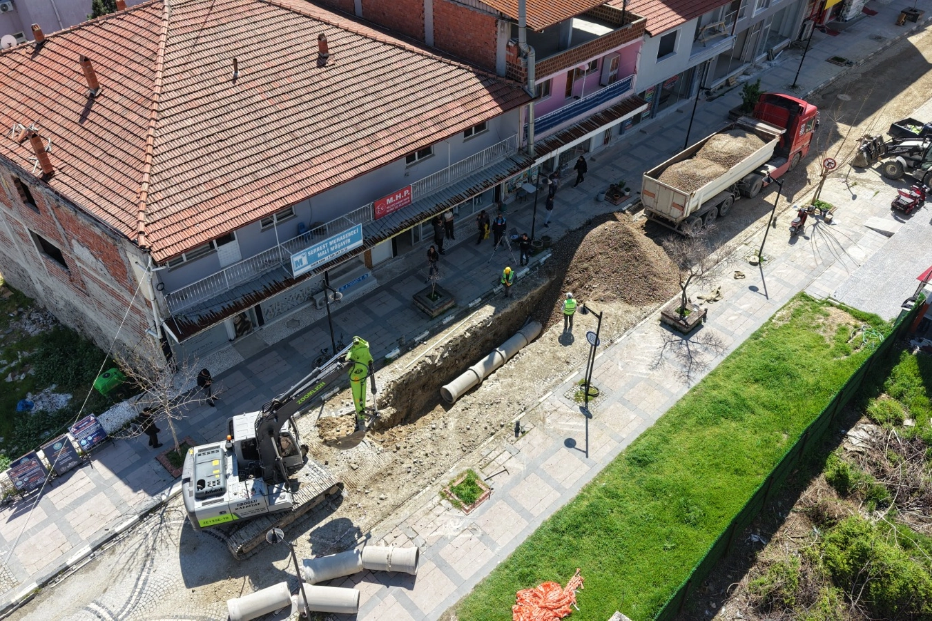 Manisa Selendi&rsquo;ye modern altyapı hat