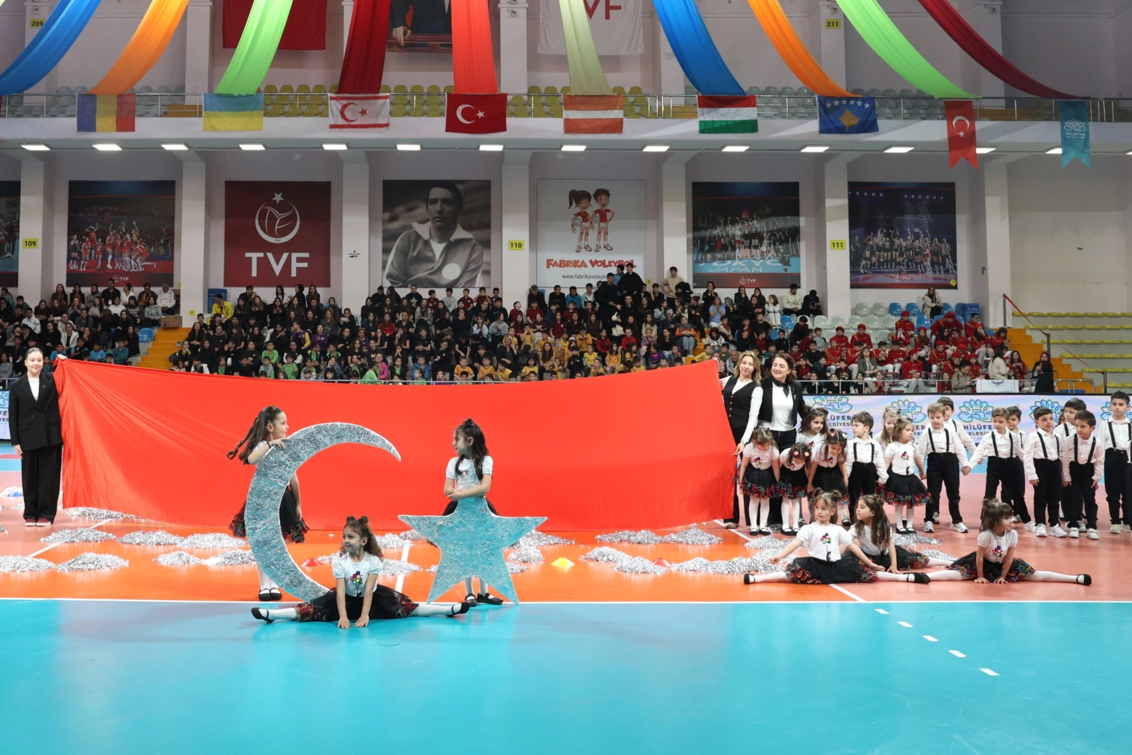 Bursa Nil&uuml;fer&rsquo;de spor coşkusu