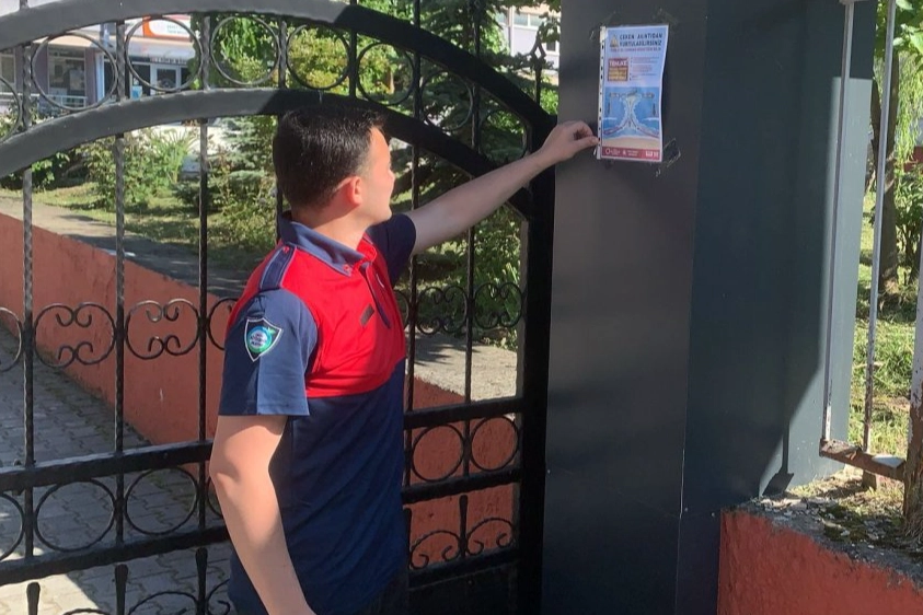 Ordu&rsquo;da &ccedil;eken akıntıya karşı hayati uyarı