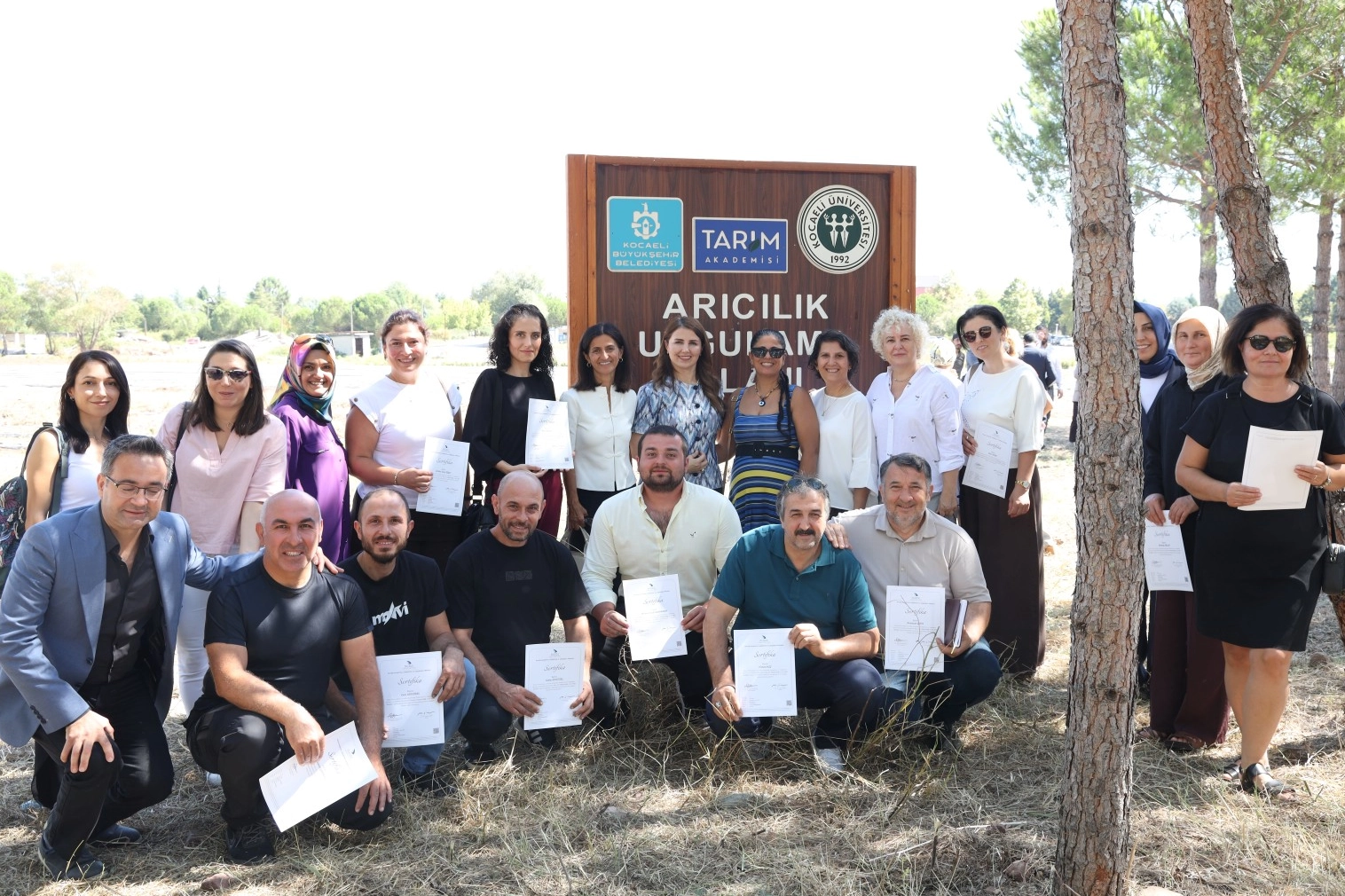 Kocaeli Tarım Akademisi&rsquo;nde emekler sertifikayla ta&ccedil;landı