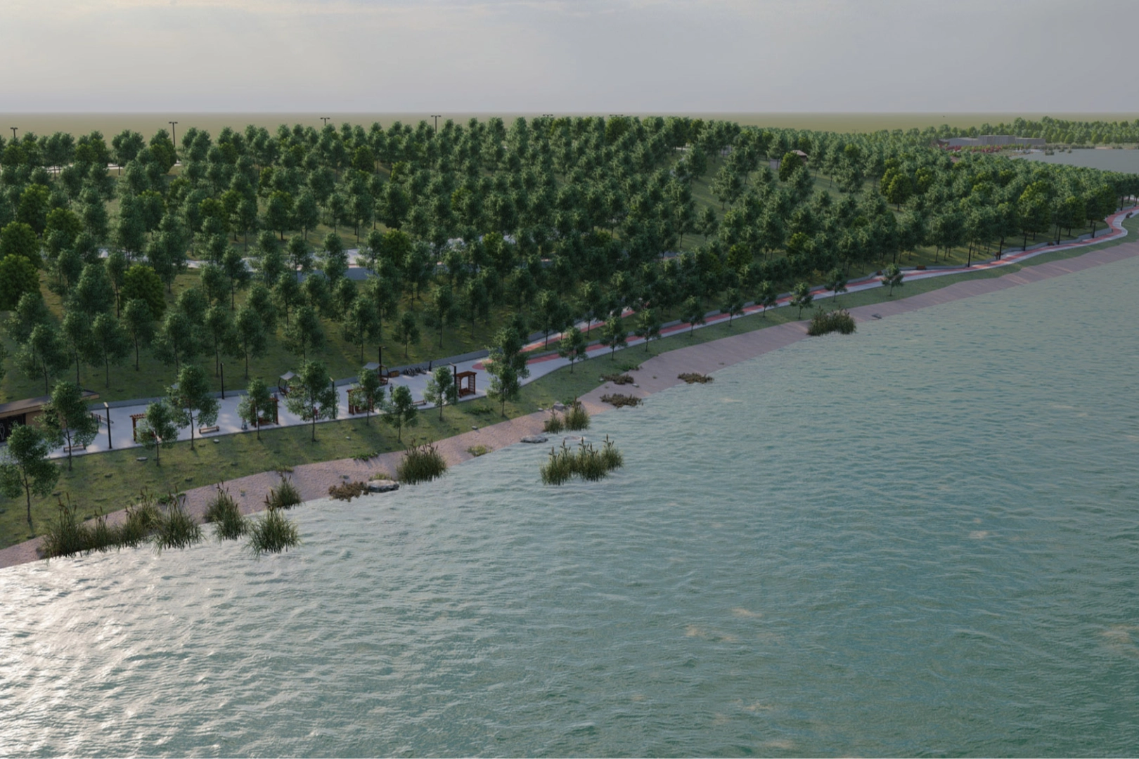 Sapanca G&ouml;l&uuml;'n&uuml;n g&ouml;zbebeği 'Huzur Koridoru'nda ikinci etap