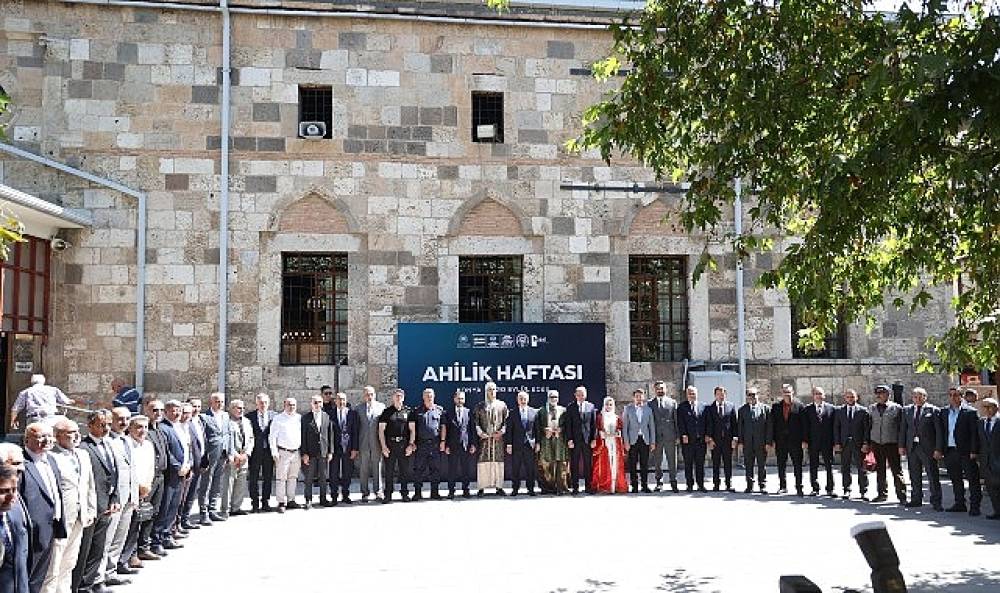 Ahilik Haftası Etkinlikleri Konya'da Coşkuyla Başladı   