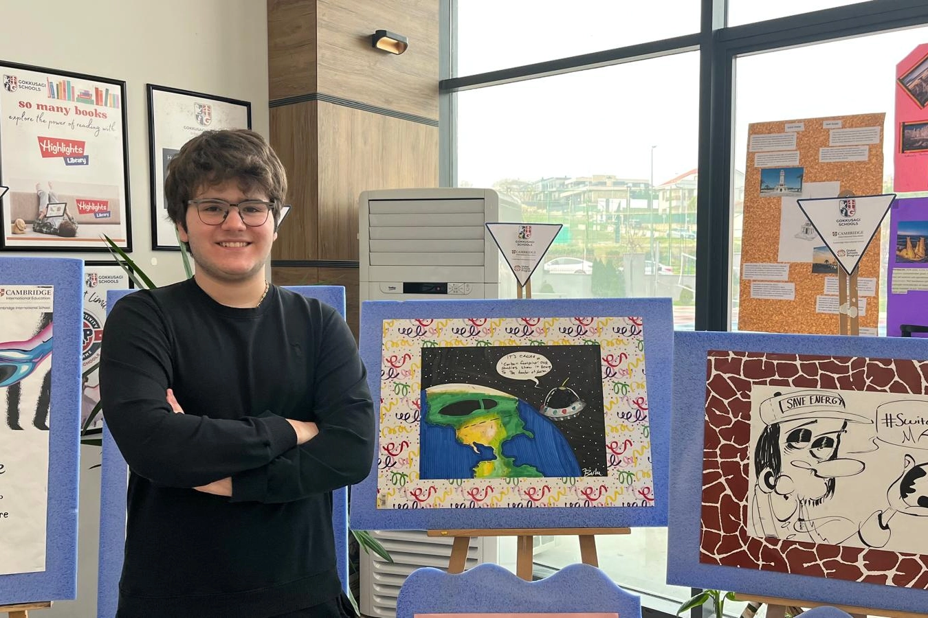 Bursa'da hem karne heyecanı, hem &ccedil;evre bilinci