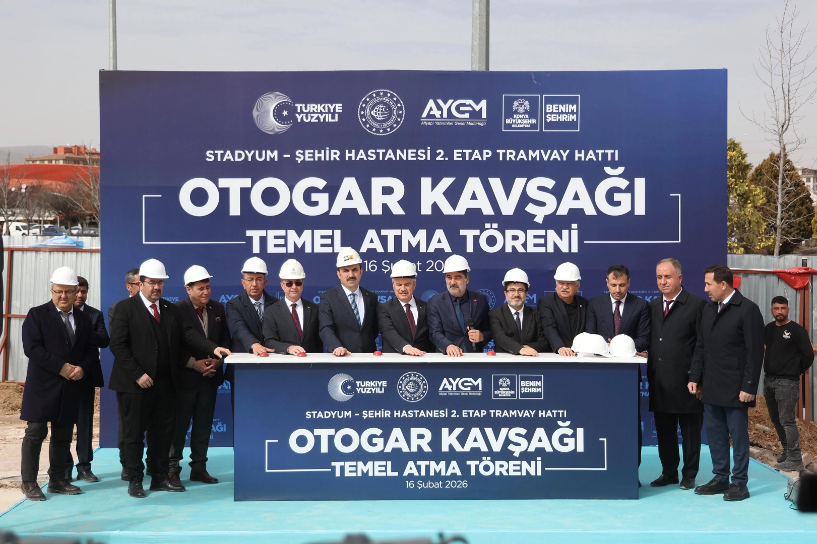 Konya&rsquo;da Otogar Kavşağı&rsquo;nın temeli atıldı