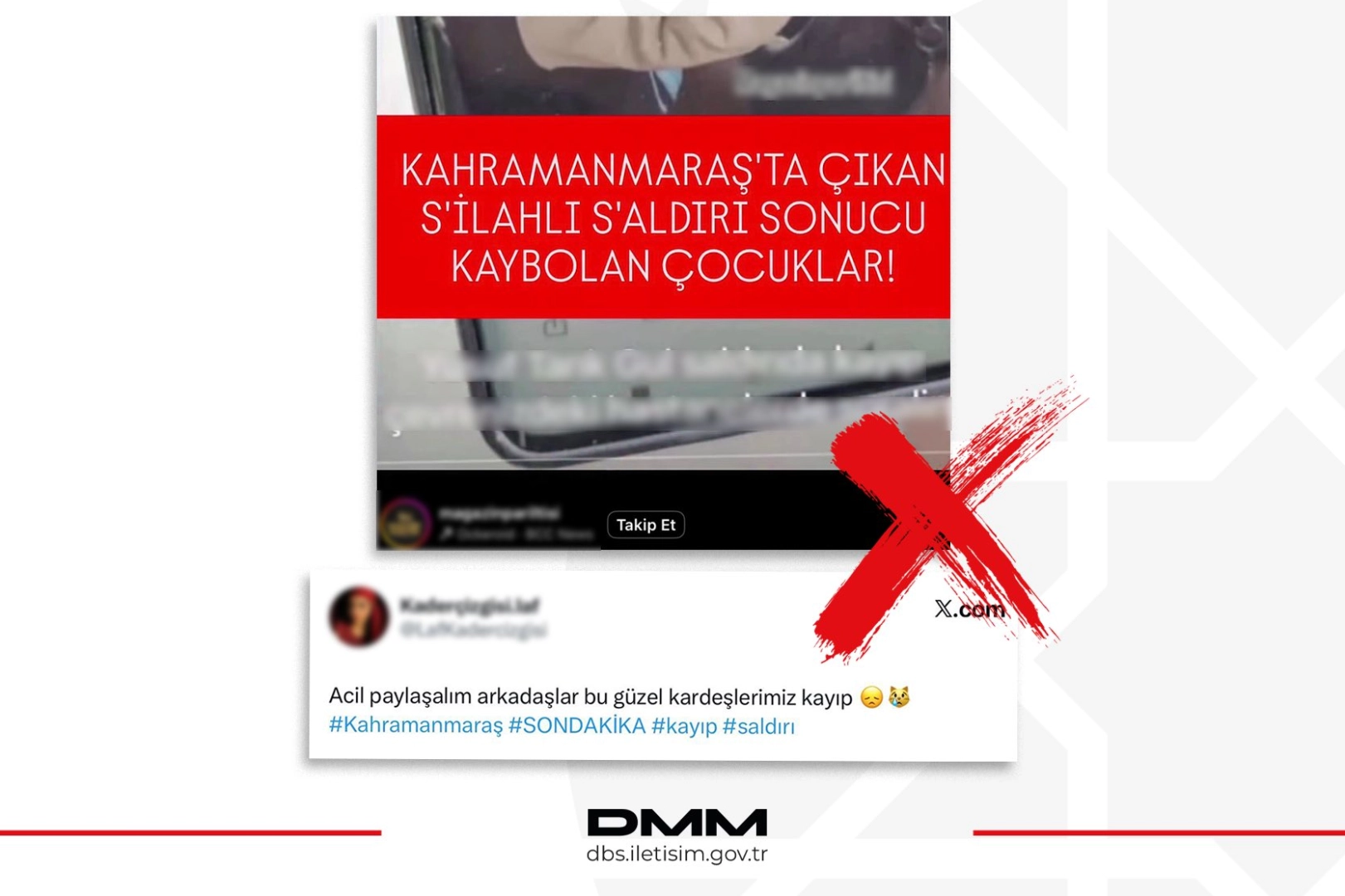DMM&rsquo;den 'kayıp &ccedil;ocuklar' iddialarına yalanlama