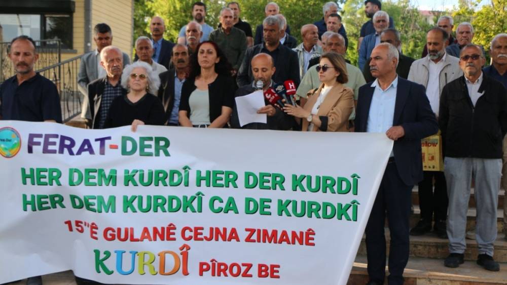 K&uuml;rt Dil Bayramı dolayısıyla Adıyaman&rsquo;da basın a&ccedil;ıklaması yapıldı  - Videolu Haber
