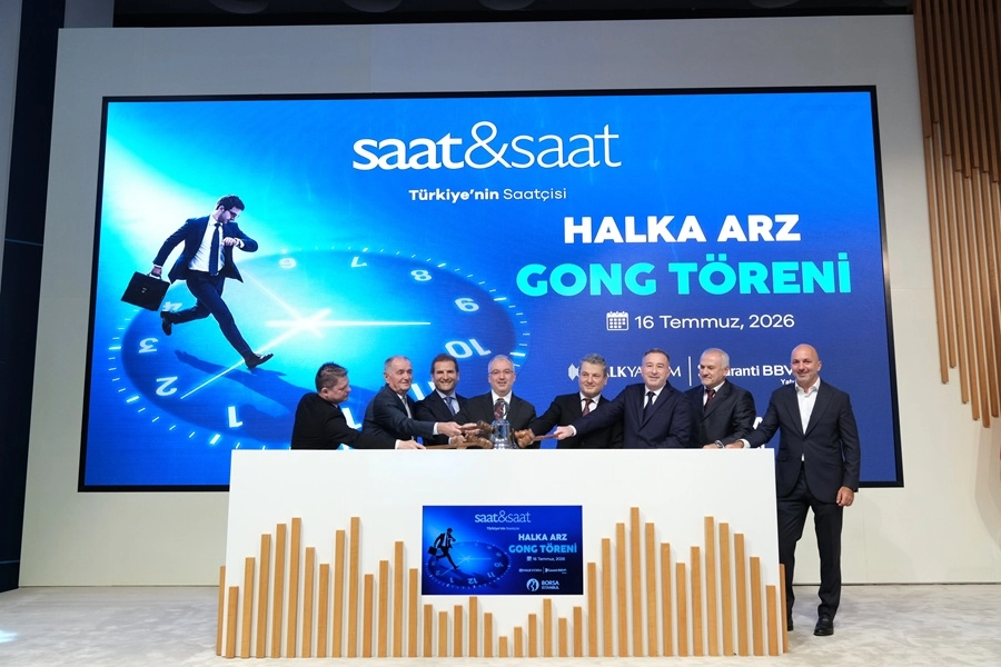 Borsa İstanbul&rsquo;da gong 'Saat&Saat' i&ccedil;in &ccedil;aldı