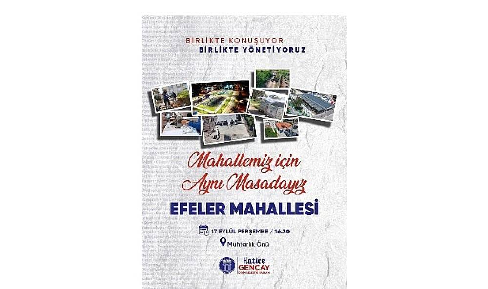 Didim Belediyesi, &ldquo;Mahallemiz İ&ccedil;in Aynı Masadayız" Buluşmalarıyla Mahalle Sakinleriyle Bir Araya Geliyor