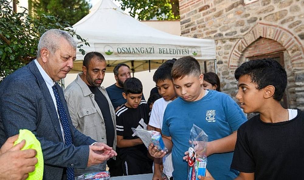 Osmangazi'de &Ccedil;ocukların Y&uuml;z&uuml;n&uuml; G&uuml;ld&uuml;ren Buluşma