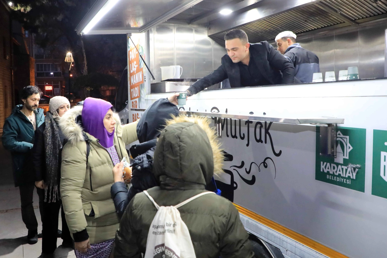 Konya Karatay'da Şeb-i Arus&rsquo;a &ouml;zel &ccedil;orba ikramı