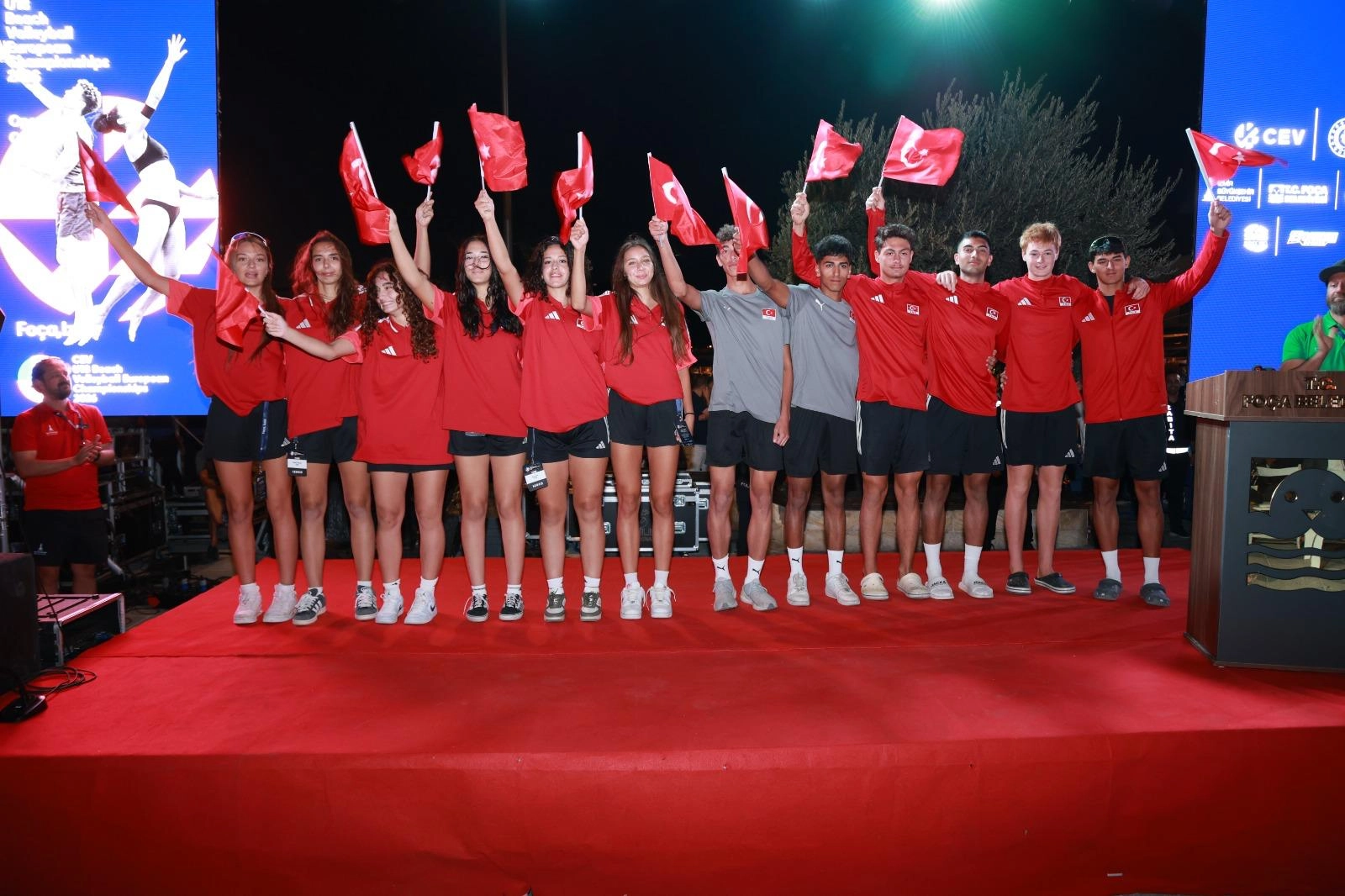 Avrupa&rsquo;nın gen&ccedil; yıldızları Fo&ccedil;a&rsquo;da buluştu