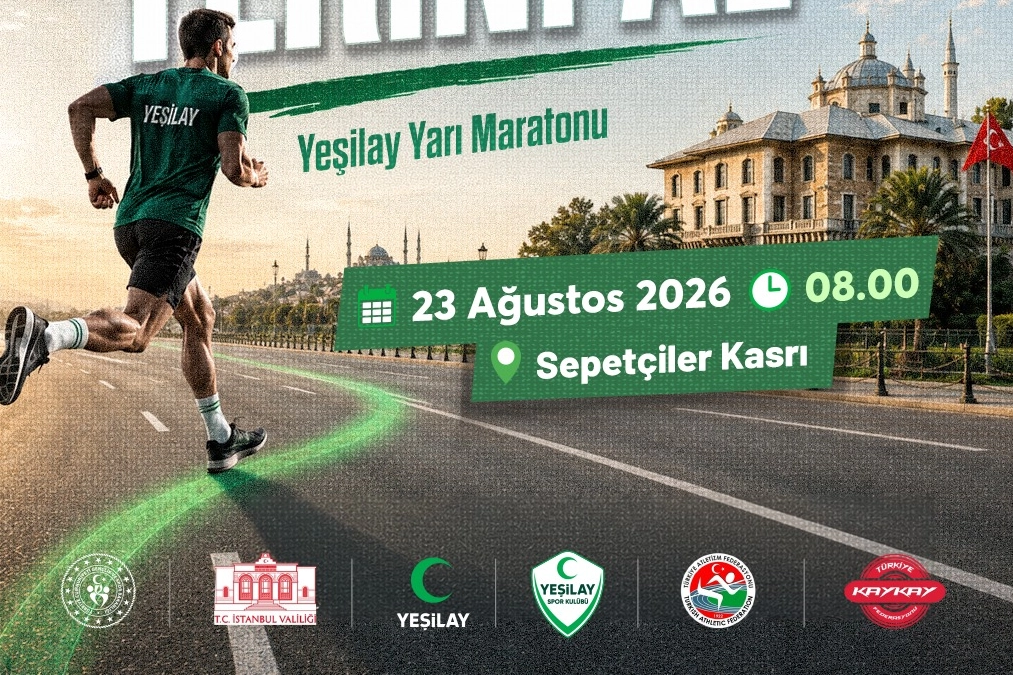 Yeşilay Yarı Maratonu i&ccedil;in geri sayım