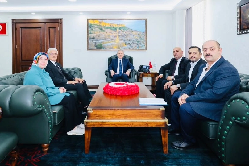 Mardin Engelliler Derneği&rsquo;nden Vali Akkoyun&rsquo;a ziyaret