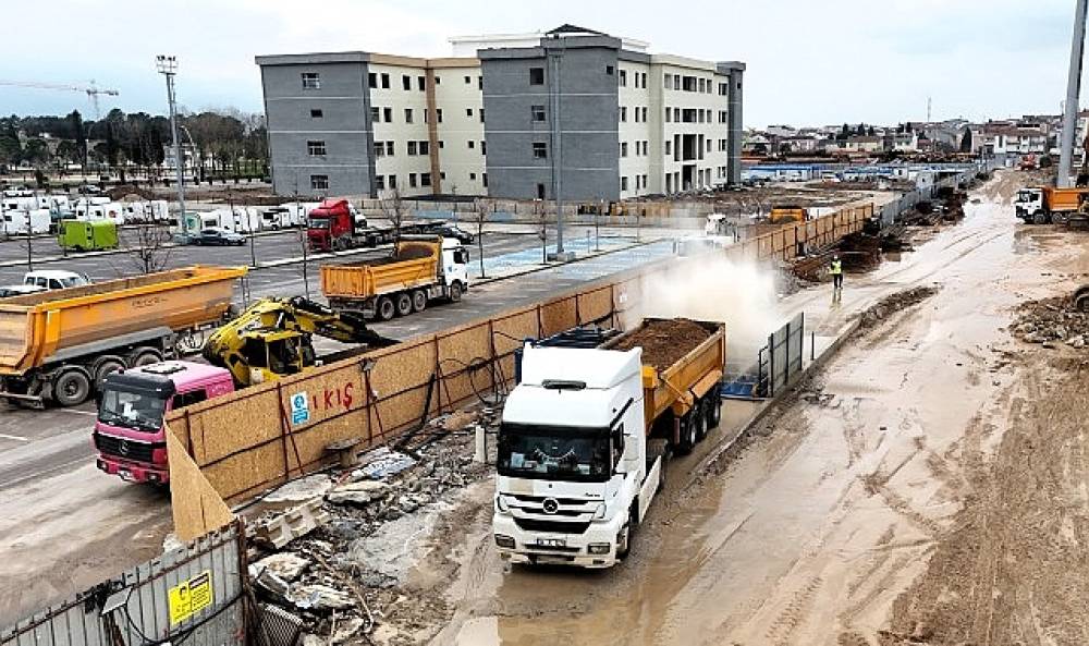 K&ouml;rfezray'da trafik ve &ccedil;evre i&ccedil;in temizlik &ouml;nlemi