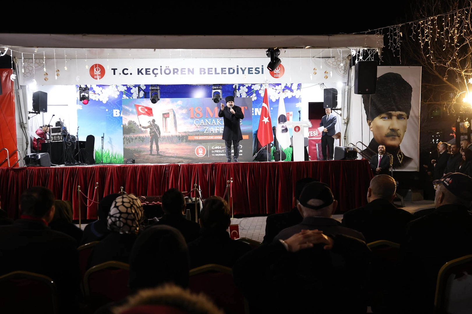 Ankara Ke&ccedil;i&ouml;ren&rsquo;de &Ccedil;anakkale Zaferi&rsquo;nin yıl d&ouml;n&uuml;m&uuml;nde şehitler anıldı