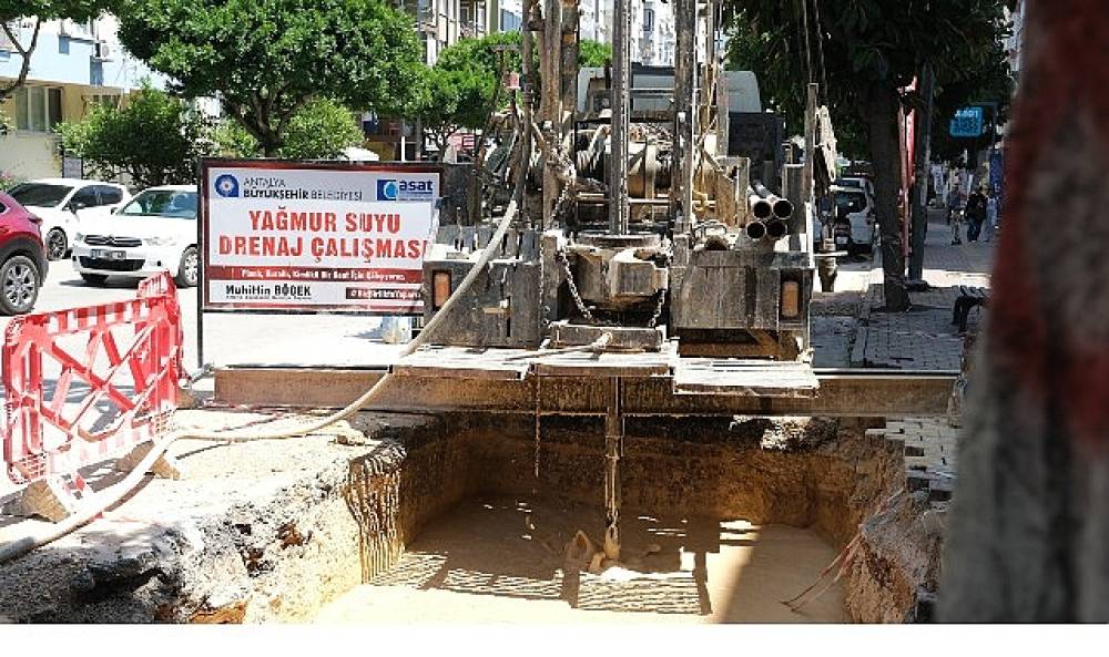 Kepez'e 50 Milyon TL'lik yağmur suyu yatırımı 