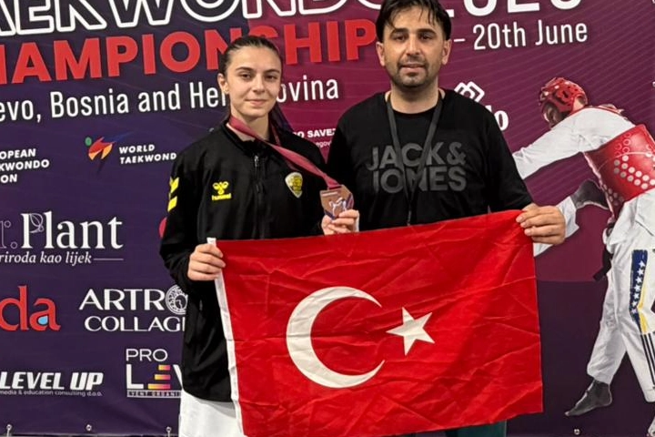 Emine Rana Adıg&uuml;zel Avrupa &uuml;&ccedil;&uuml;nc&uuml;s&uuml; oldu