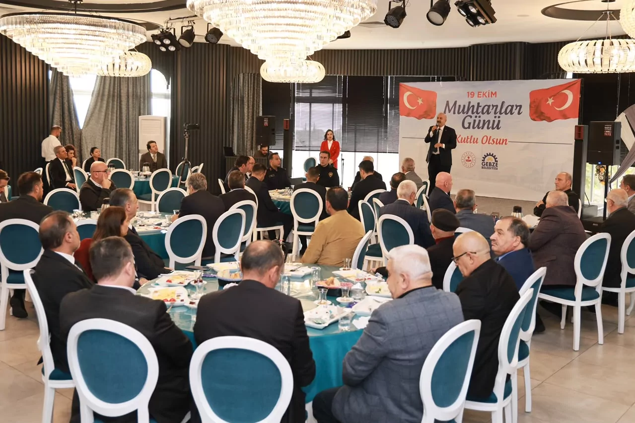 Gebze&rsquo;de Muhtarlar G&uuml;n&uuml; buluşması