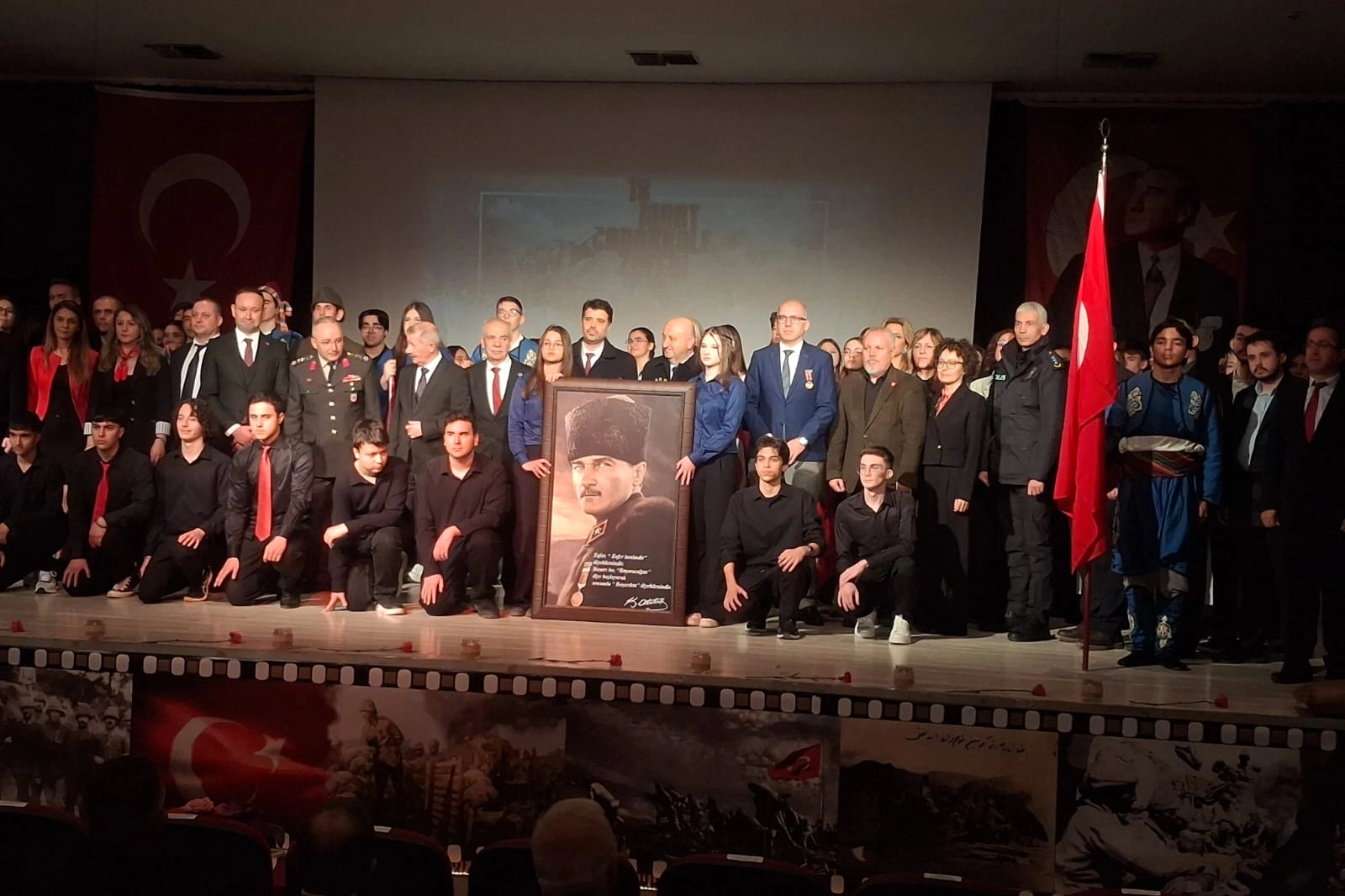 Edirne Keşan'da 18 Mart'a &ouml;zel etkinlik