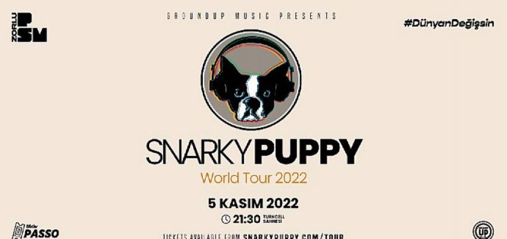 4 Grammy ödüllü caz-funk efsanesi Snarky Puppy 5 Kasım’da Zorlu PSM’de!