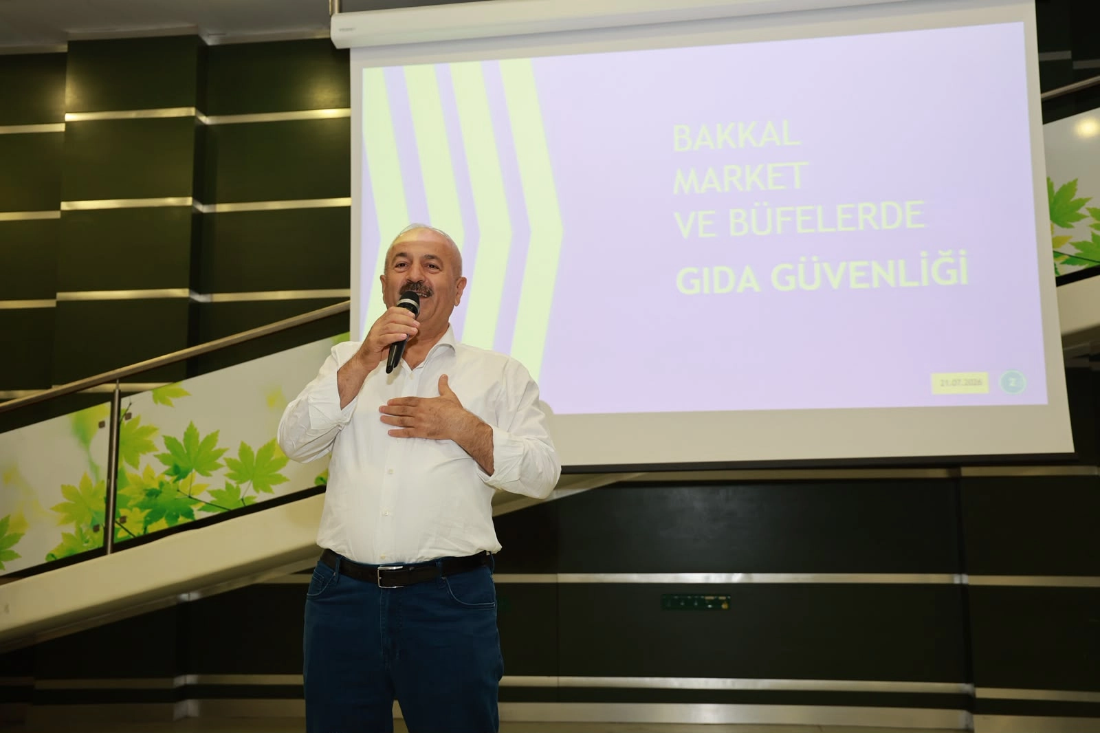Kocaeli Gebze zabıtasından gıda g&uuml;venliği eğitimi