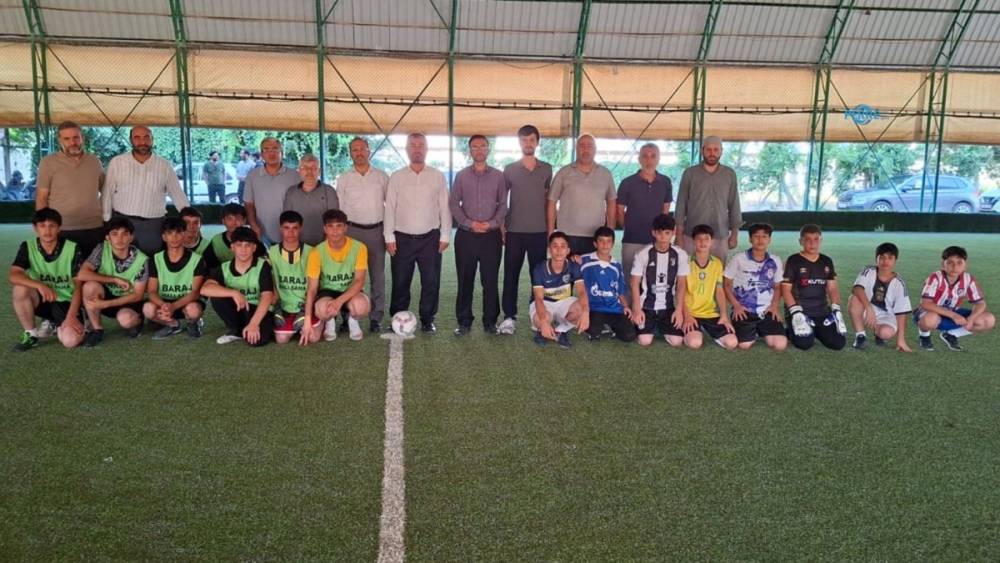 Kahta&rsquo;da Kur&rsquo;an kursları arası futbol turnuvası başladı 