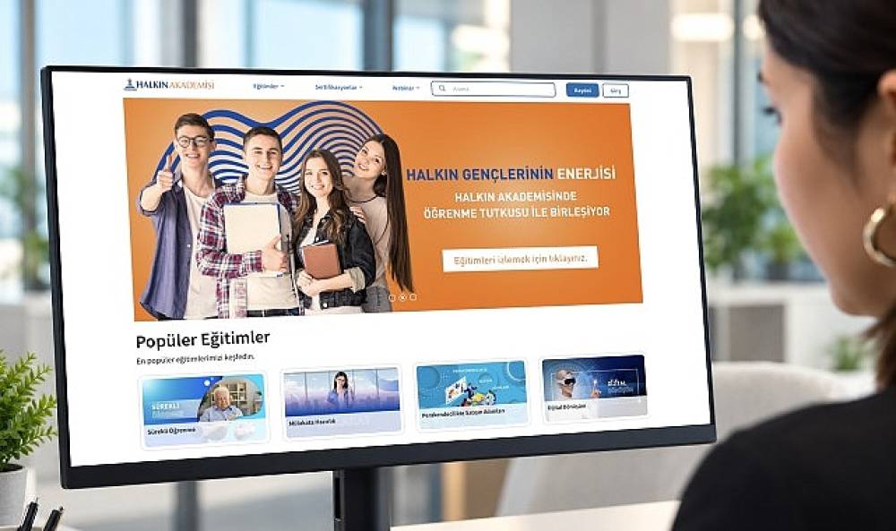 Halkbank'tan &Uuml;cretsiz Yaşam Boyu Eğitim