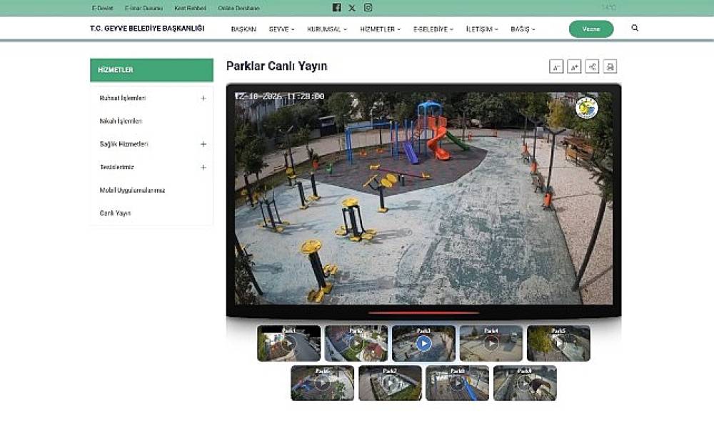 Geyve'de Parklar Tamam, G&uuml;venlik &Ouml;nlemleri Tam