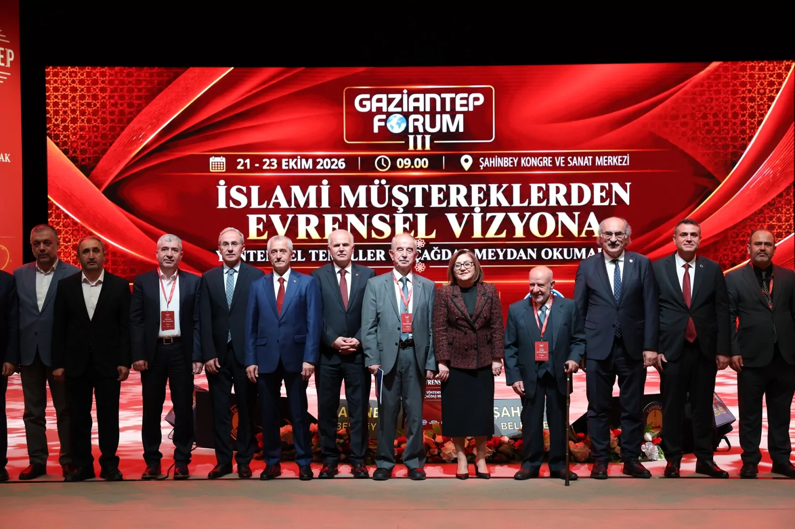 Gaziantep&rsquo;ten d&uuml;nyaya ortak gelecek &ccedil;ağrısı