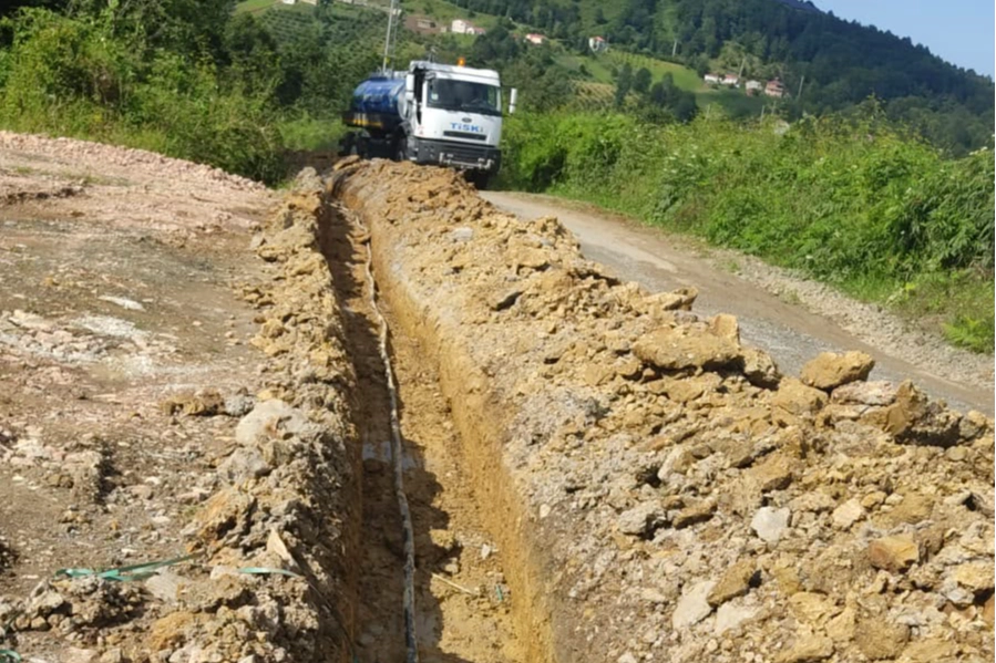Trabzon&rsquo;da i&ccedil;me suyu altyapısı g&uuml;&ccedil;leniyor