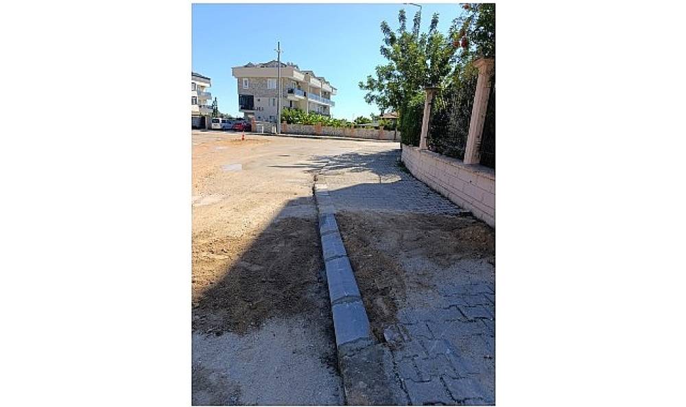 Kemer'de altyapı &ccedil;alışmaları s&uuml;r&uuml;yor