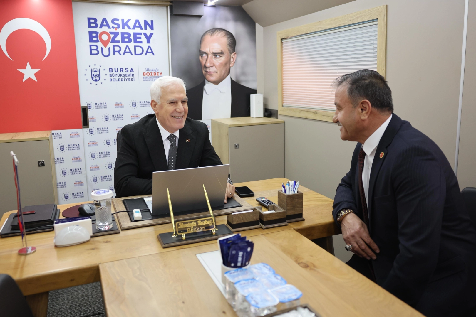 Başkan Bozbey'den Yıldırım'a hedef m&uuml;jdeler