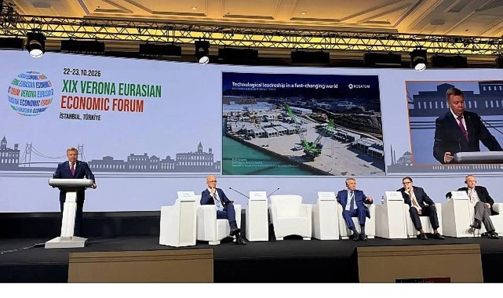 Rosatom, İstanbul'da D&uuml;zenlenen 19. Verona Avrasya Ekonomik Forumu'nun Partneri Oldu