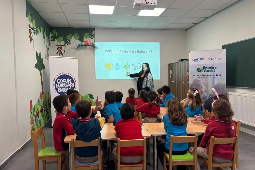 &Ccedil;ocuklara enerji tasarrufu ve verimliliği eğitimi