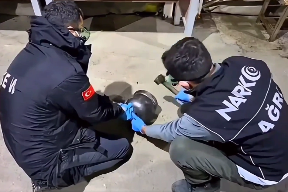 Ağrı&rsquo;da uyuşturucu operasyonu: 1 tutuklama