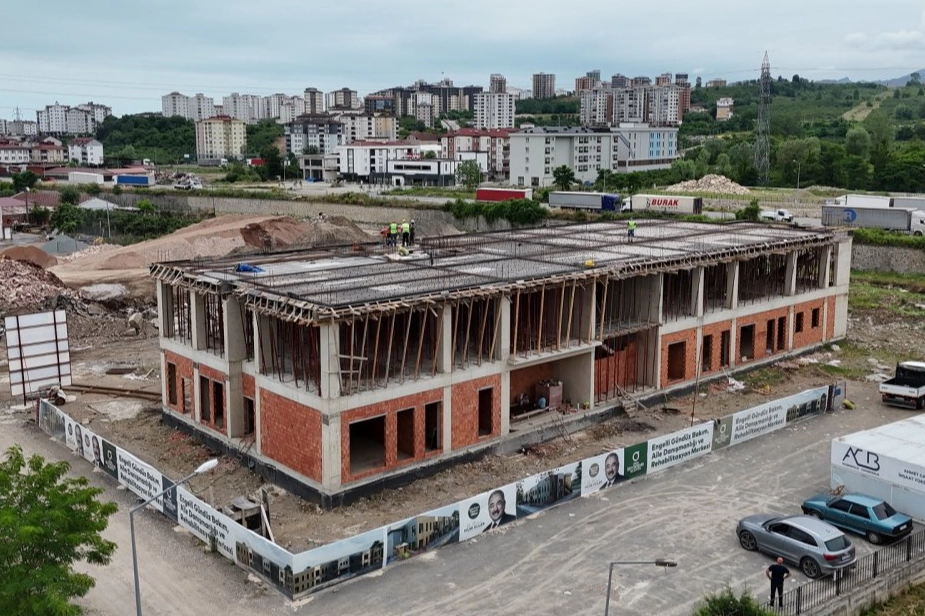 Ordu&rsquo;da Engelli G&uuml;nd&uuml;z Bakım Merkezi y&uuml;kseliyor