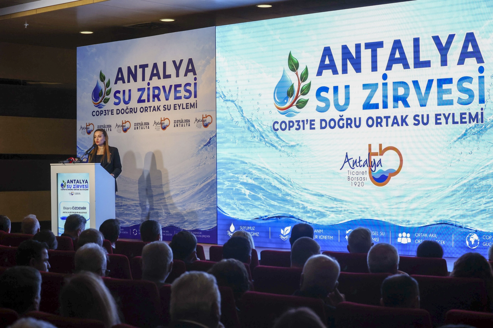 Antalya Su Zirvesi&rsquo;nde ortak eylem &ccedil;ağrısı