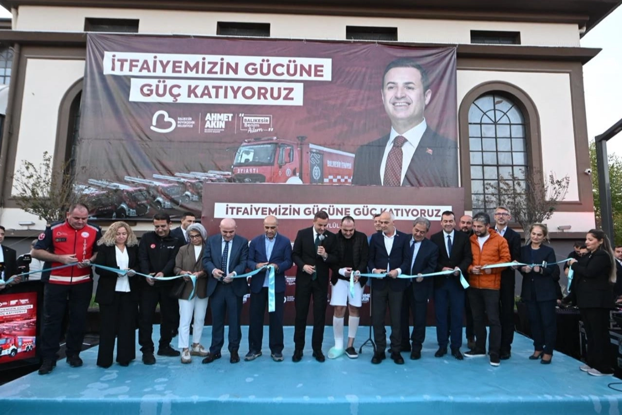 Balıkesir itfaiyesi g&uuml;c&uuml;n&uuml; artırıyor